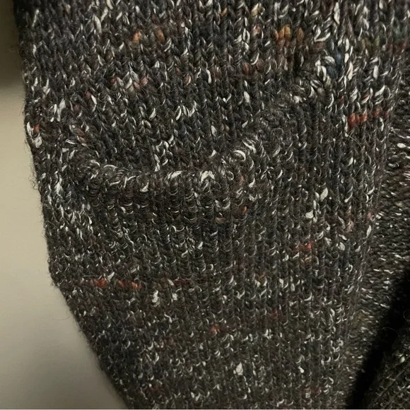 Aritzia Wilfred Dunkirk Wool Alpaca Silk Knit Cardigan Vest Size S Brown - Picture 6 of 11